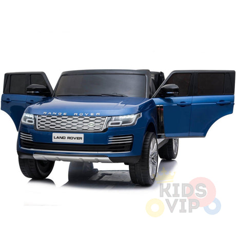 Blue 24V XXL Range Rover MP4 Edition Ride-On Car Fully Loaded with EVA Wheels, Music & Remote