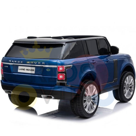 Blue 24V XXL Range Rover MP4 Edition Ride-On Car Fully Loaded with EVA Wheels, Music & Remote