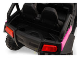 2 Seats Complete Edition Viper Buggy 24V Kids Ride On UTV, Rubber Wheels - PINK