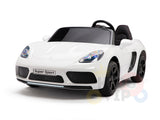 KIDSVIP XXL RIDE ON CAR FOR BIG KIDS 24V 180W RUBBER WHEELS LEATHER SEAT white 57