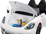 KIDSVIP XXL RIDE ON CAR FOR BIG KIDS 24V 180W RUBBER WHEELS LEATHER SEAT white 60