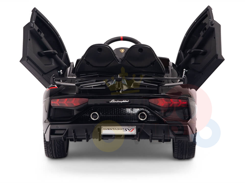 KIDS VIP 12V RIDE ON CAR LAMBORGHINI AVENTADOR KIDS black 10