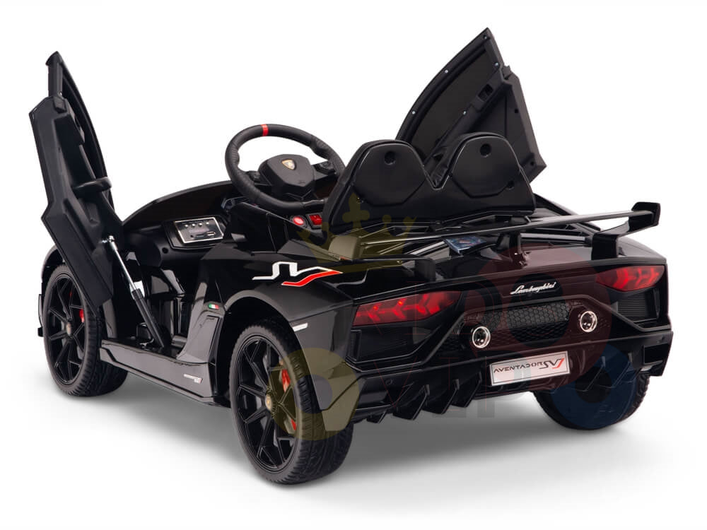 KIDS VIP 12V RIDE ON CAR LAMBORGHINI AVENTADOR KIDS black 11