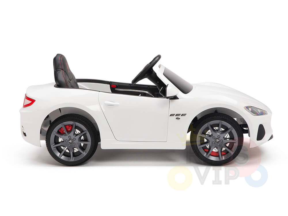 Kid Ride On Toy Car Electric Battery Remote GRANDCABRIO WHITE KIDSVIP 30