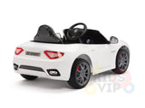 Kid Ride On Toy Car Electric Battery Remote GRANDCABRIO WHITE KIDSVIP 31