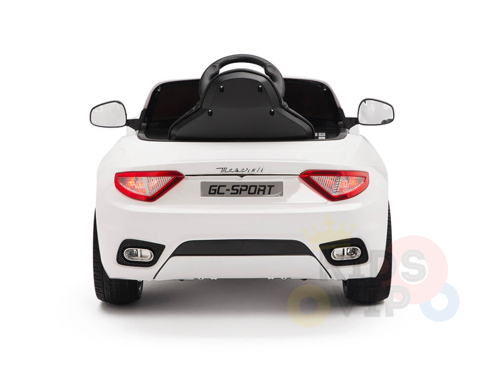 Kid Ride On Toy Car Electric Battery Remote GRANDCABRIO WHITE KIDSVIP 36