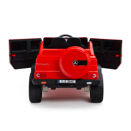 Red 12V 4WD Mercedes Benz Maybach G650s Kids and Toddlers Ride on Car with RC