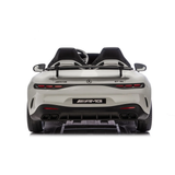 Grey 24V Mercedes AMG GT63 2-Seater Ride-On Car with EVA Tires, Music, Remote
