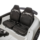 Grey 24V Mercedes AMG GT63 2-Seater Ride-On Car with EVA Tires, Music, Remote
