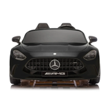 Black 24V Mercedes AMG GT63 2-Seater Ride-On Car with EVA Tires, Music, Remote