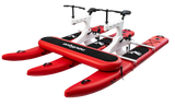 Nautiqua | BORACAY | Premium Catamaran Style Water Bike with Front Pad | 2 Person