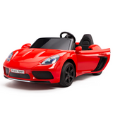 Red 24V/180W SuperSport XXL Big Kids Ride-On Car W/ Real Rubber Tires & Brushless Motor