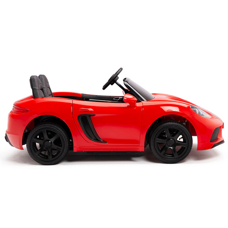 Red 24V/180W SuperSport XXL Big Kids Ride-On Car W/ Real Rubber Tires & Brushless Motor