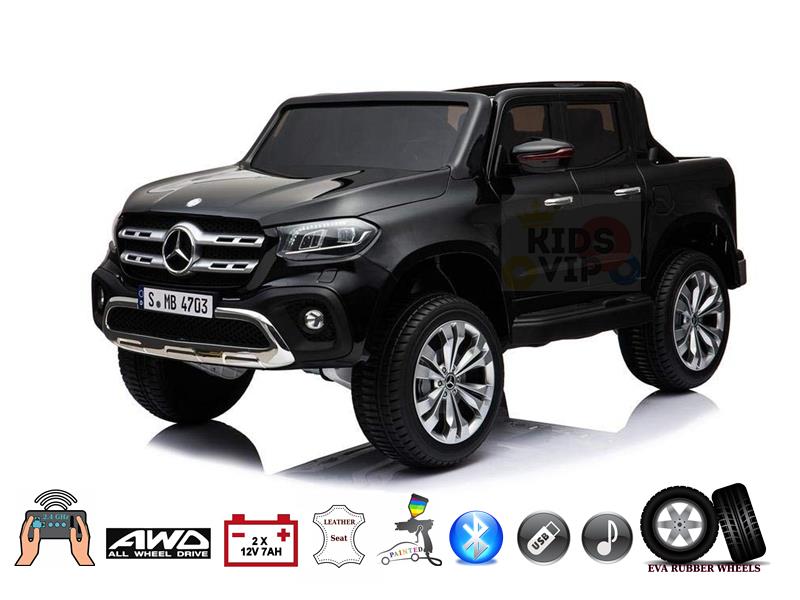 Licensed 2x12v Mercedes Benz X Series AMG 4x4 Kids Ride Car with RC