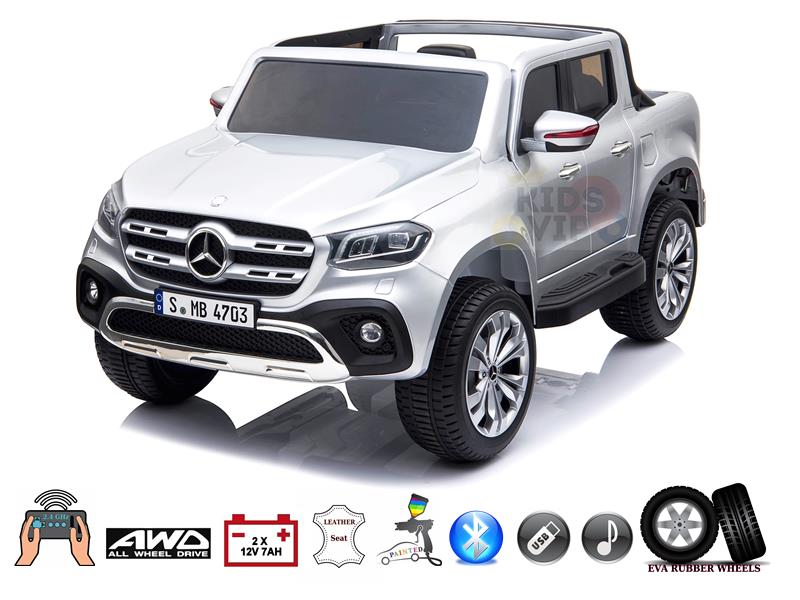 Licensed 2x12v Mercedes Benz X Series AMG 4x4 Kids Ride Car with RC