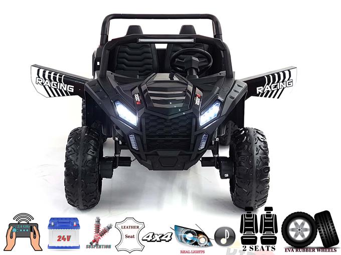 2 Seater XXL Blade BT 4WD Edition 24V Kids Ride On UTV, Buggy with RC