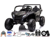 2 Seater XXL Blade BT 4WD Edition 24V Kids Ride On UTV, Buggy with RC, Camo