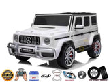 Special LED Edition 2 Seats 4WD 24V Mercedes G Series Complete Kids Ride On w/RC