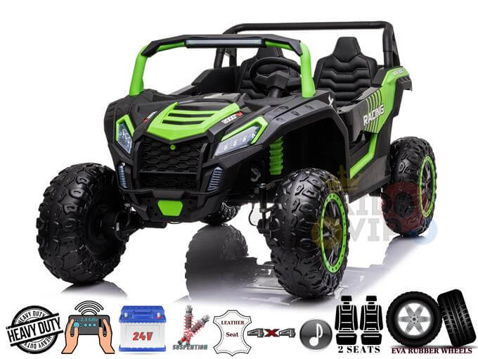 2 Seater XXL Blade BT 4WD Edition 24V Kids Ride On UTV, Buggy with RC