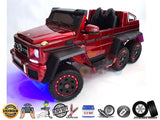 Big Official Limited Mercedes Benz G63 AMG 2X12V / 6 Motors / 6 Wheels Kids Ride on Car with RC