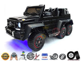 Big Official Limited Mercedes Benz G63 AMG 2X12V / 6 Motors / 6 Wheels Kids Ride on Car with RC