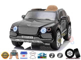 Black Licensed Bentley Bentayaga Complete Edition 12V Kids Ride On Car With Rc