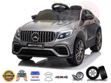 4WD Mercedes Benz GLC63 AMG 12V Kids Ride On Car  with RC&Rubber Wheels