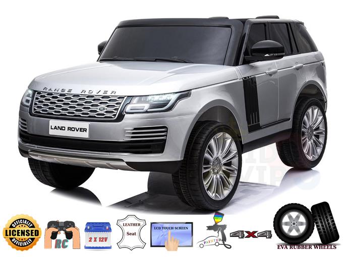 2 Seats 4x4 Official Range Rover Complete MP4 Edition 2x12V Kids Ride On Car with RC