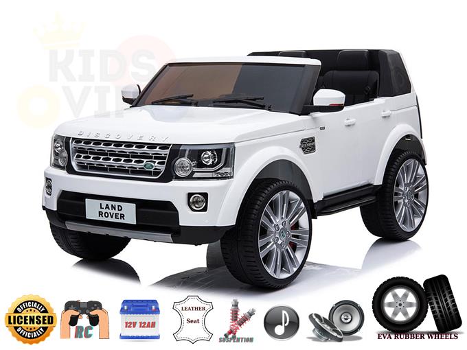 2 Seats Licensed 12V Land Rover Discovery Ride On Truck with RC & Rubber wheels