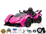 Pink 12V Official Lamborghini Vision GT Kids Ride on car