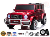 2 Seats 4x4 Official Mercedes Benz G63 Complete Edition Red 24V Kids Ride On Car with RC