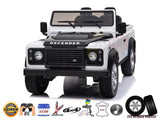 2 Seats Luxury Eva Edition Licensed 2x12V Land Rover Defender Kids Ride On Car with RC