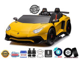 Yellow 24V/180W Lamborghini SV Limited XXL Edition, Up to 10MPH!!!