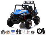 2 Seats Luxury/Viper Buggy 24V Edition Kids Ride On Car/ UTV with RC, Rubber Wheels