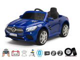 Complete Eva Edition 12V Licensed Mercedes Benz SL Series Kids Ride on Car w/ Leather/BT/RC