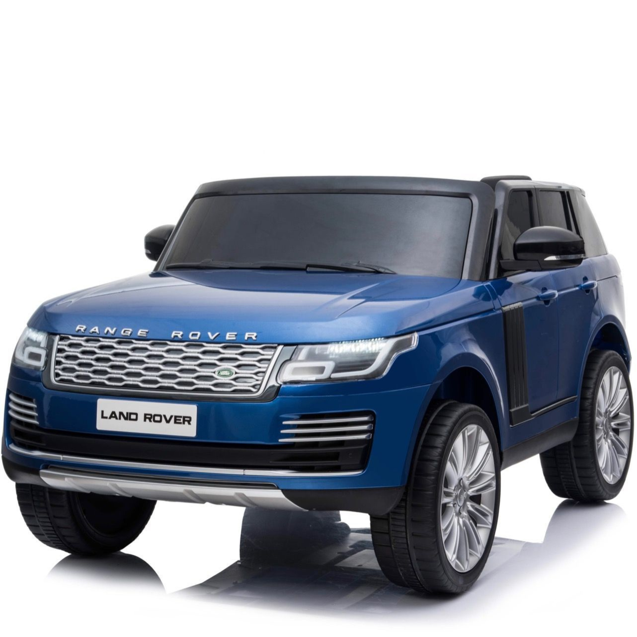 Blue 24V XXL Range Rover MP4 Edition Ride-On Car Fully Loaded with EVA ...