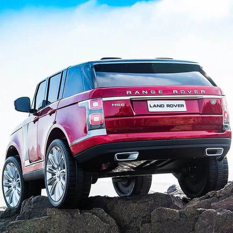 Red 24V XXL Range Rover MP4 Edition Ride-On Car Fully Loaded with EVA Wheels, Music & Remote