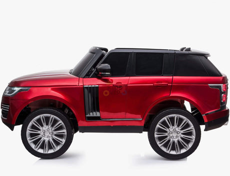 Red 24V XXL Range Rover MP4 Edition Ride-On Car Fully Loaded with EVA Wheels, Music & Remote