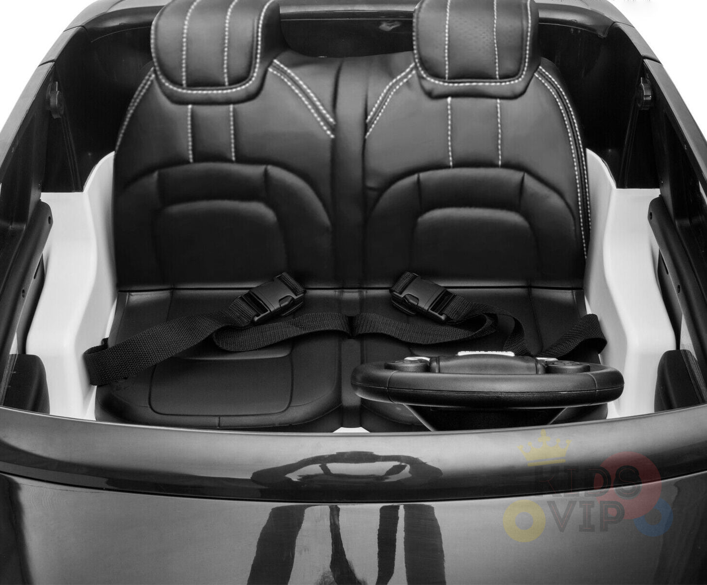 RANGE ROVER 2 SEAT RIDE ON CAR KIDSVIP BLACK 26