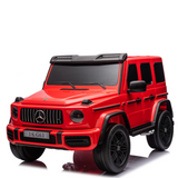 Red 2x24V/4WD Platinum XXL Mercedes G63 Ride On Truck with MP4, EVA Wheels & Leather Seats