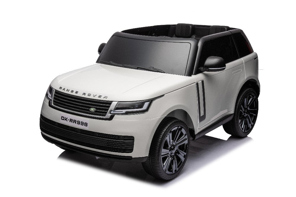 White 24V Kids Range Rover: Luxury Ride-On SUV with Premium Features & Parental Control