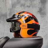 Retro Motorcycle Helmet
