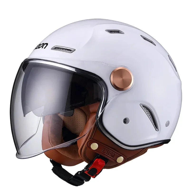 Retro Motorcycle Helmet