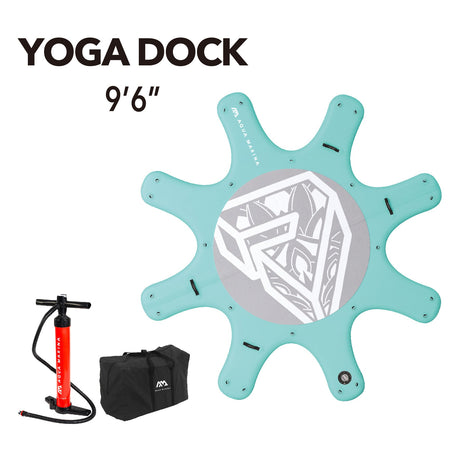 Aqua Marina YOGA DOCK 9'6" Inflatable Dock Fitness SUP