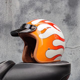 Retro Motorcycle Helmet