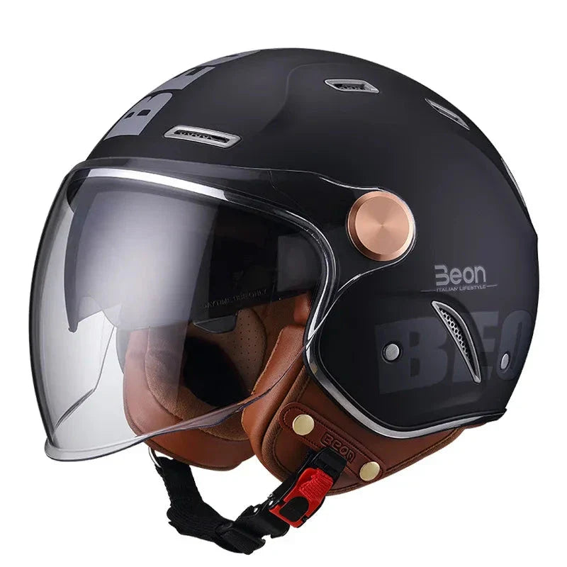 Retro Motorcycle Helmet