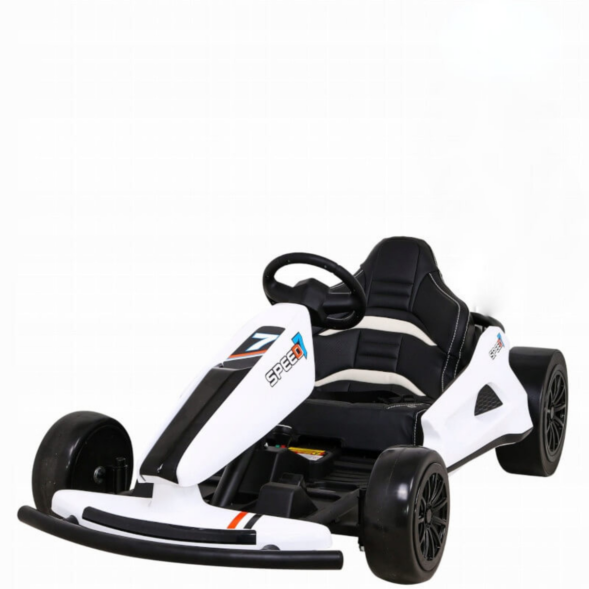 White 24V Ultra-Violent Big Kids Complete Edition Drifting Go-Kart