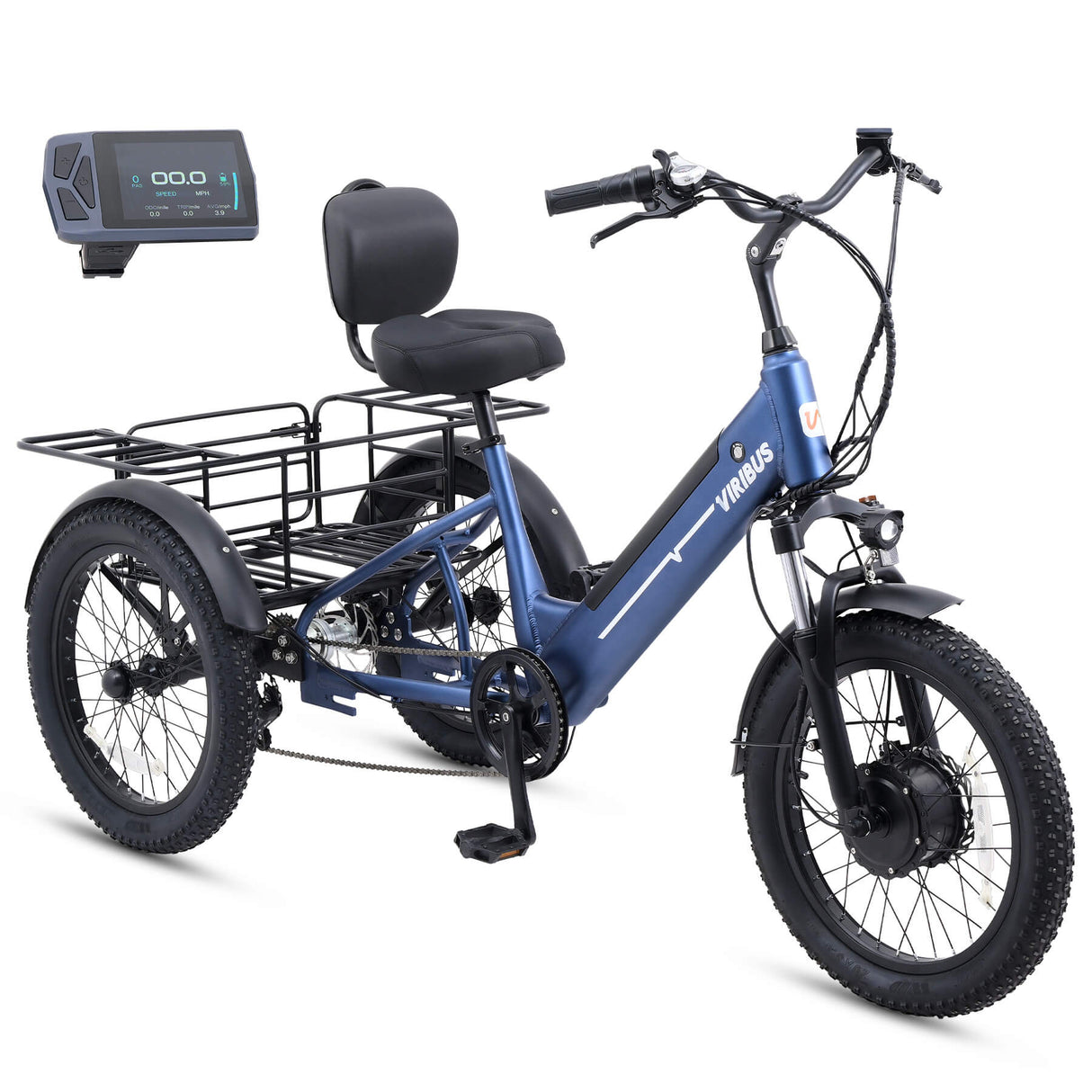 Viribus SC5 Fat Tire Electric Tricycle