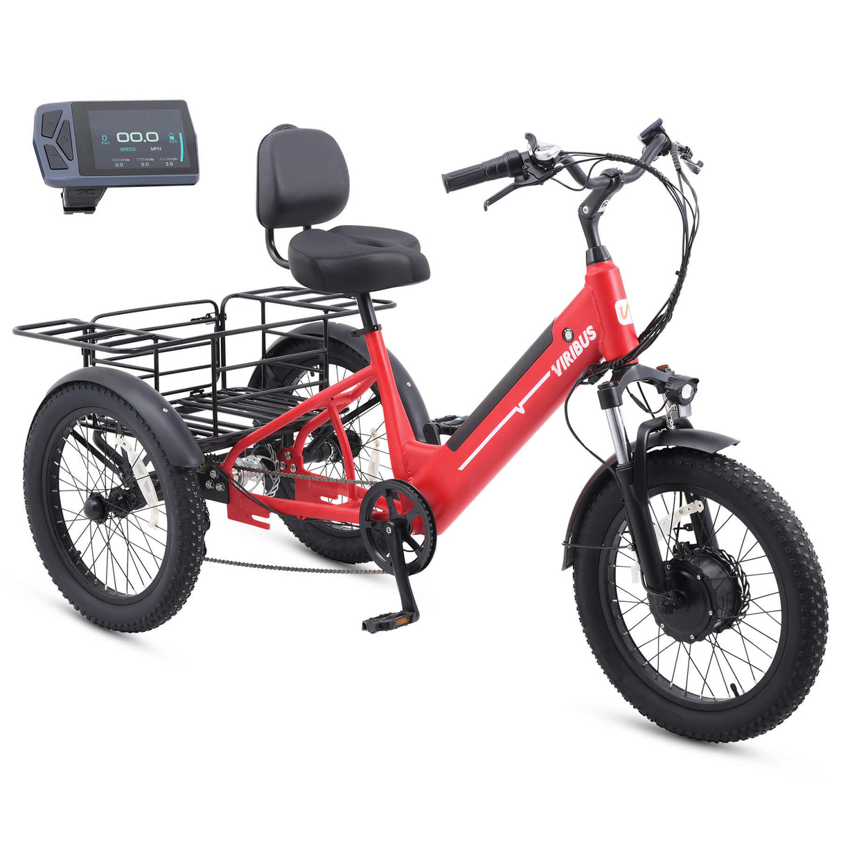 Viribus SC5 Fat Tire Electric Tricycle