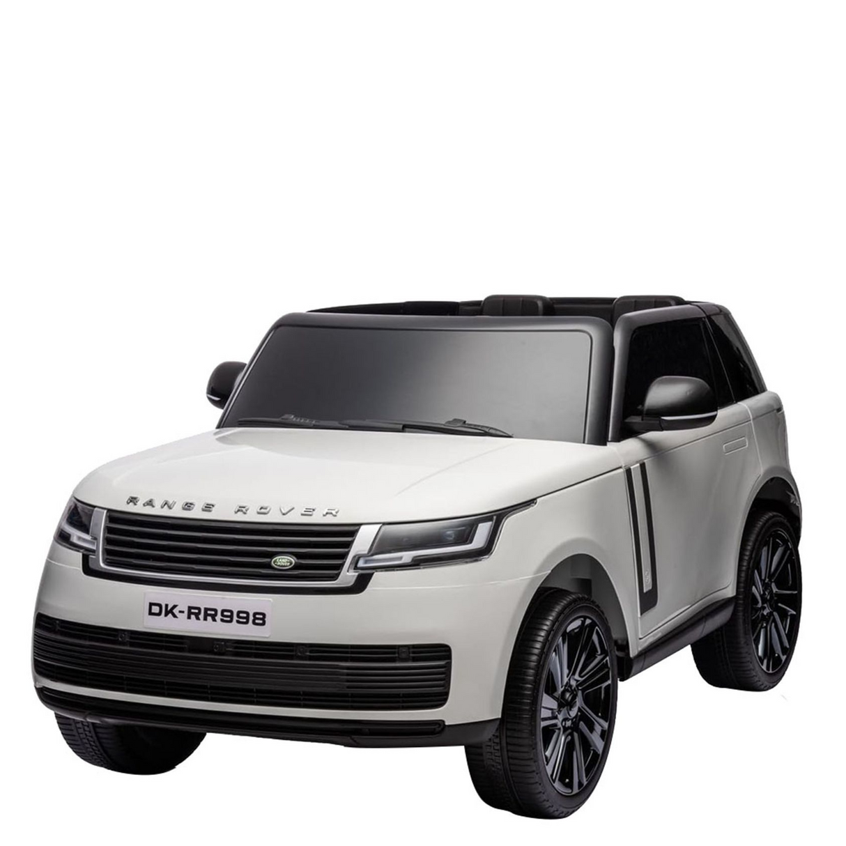 White 24V Range Rover Ride-On SUV with EVA Wheels & Parental Control